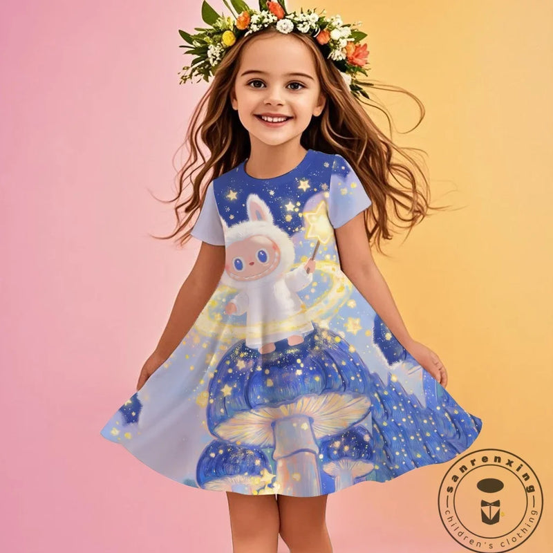 Labubu fete rochie - mai multe variante