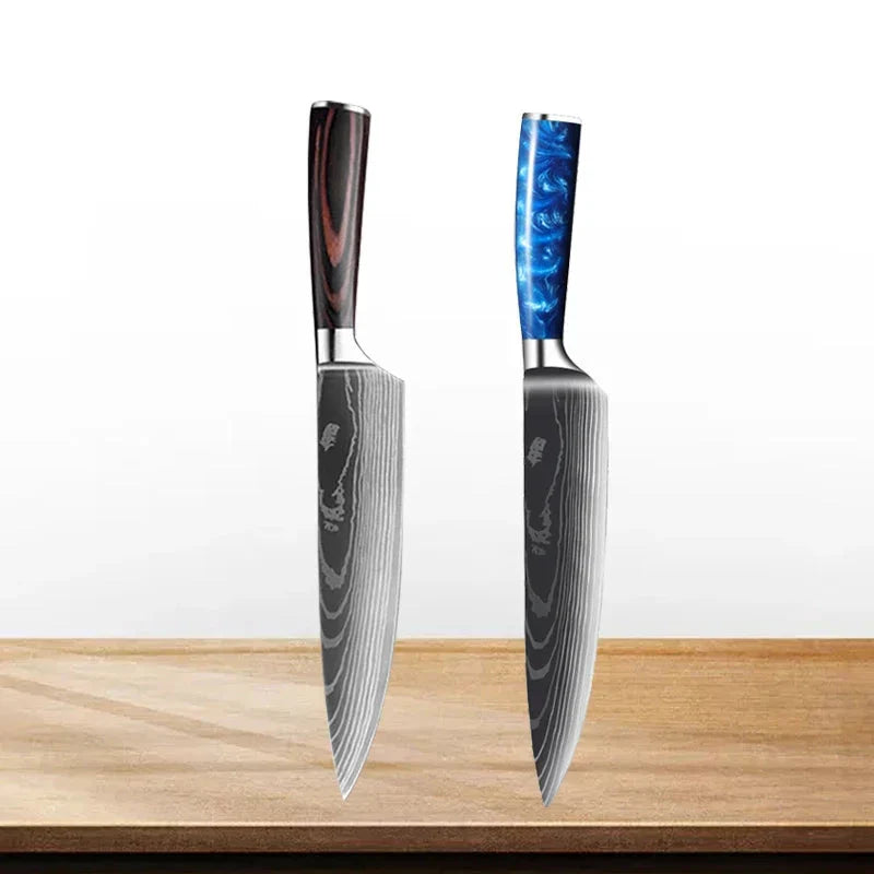 Cuțite de bucătărie BladeArt™ cu mâner de design - mai multe variante