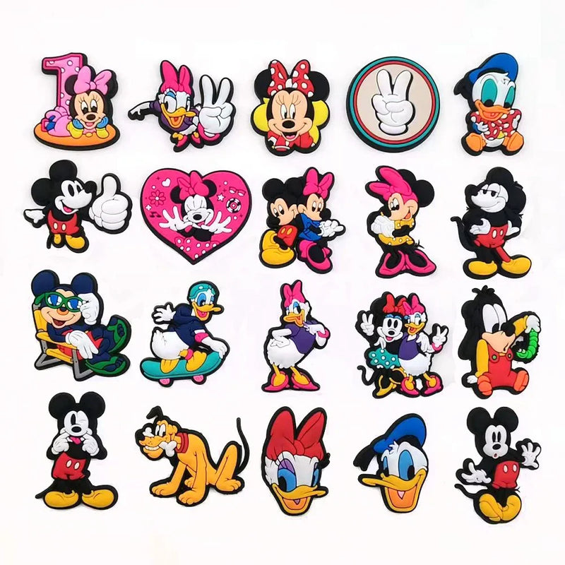 Decorațiuni pentru pantofi pentru copii Crocs Mickey Mouse - 20 buc