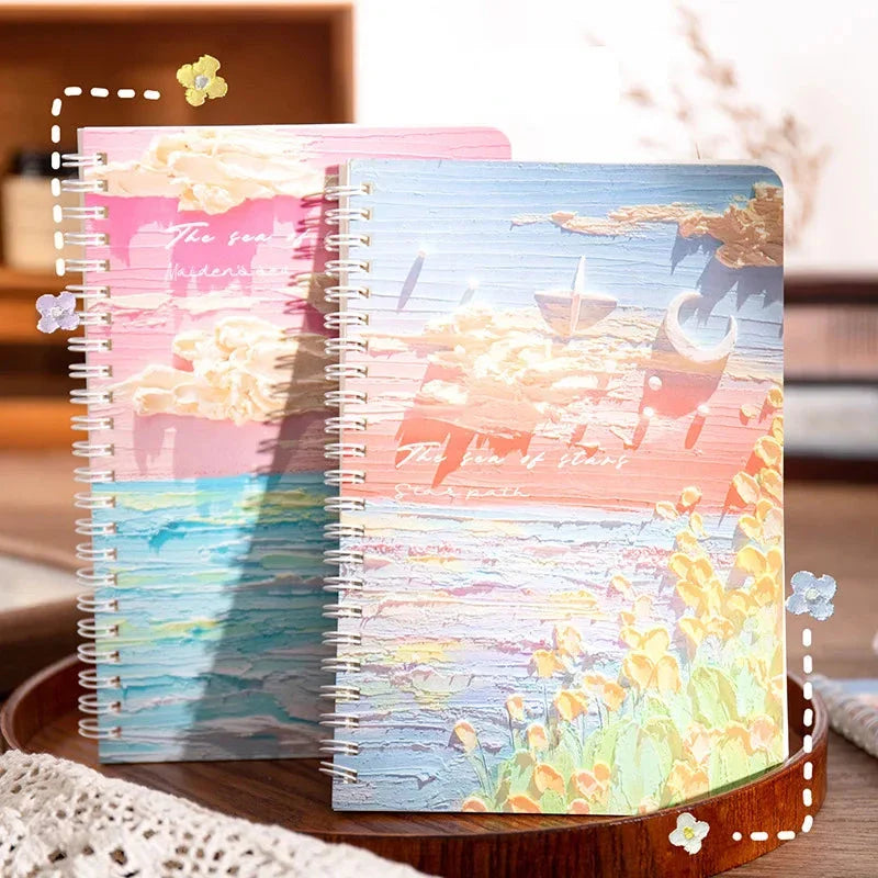 Ring Bound Design Notebook Set 4 buc - mai multe variante