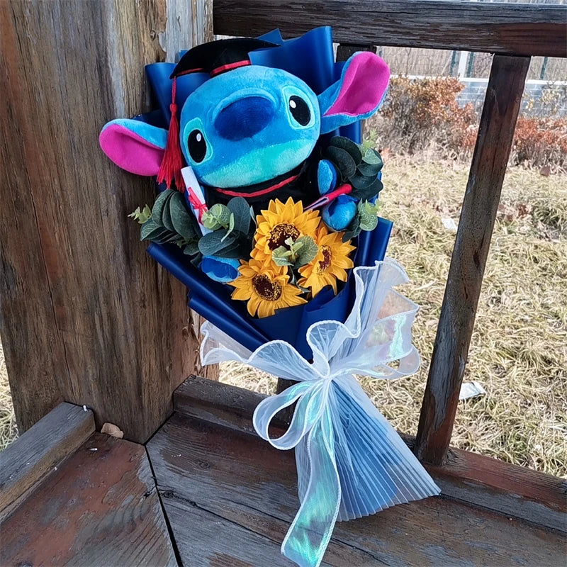plushZiua de naștere a copiilor Buchet cu em Stitch