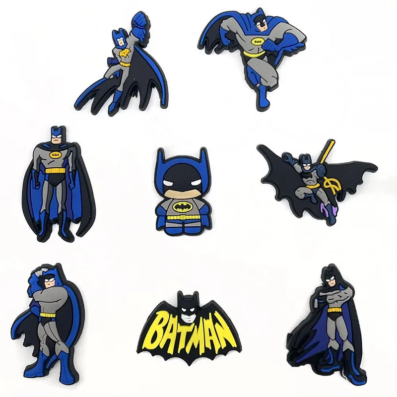 Decorațiuni pentru pantofi Crocs Batman - 8 buc
