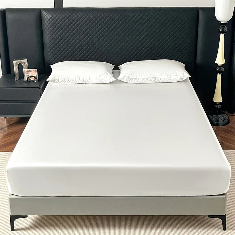 Cearșaf confortabil din satin elastic - mai multe variante