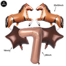 Baloane aniversare cu motiv de cal - mai multe variantenaro