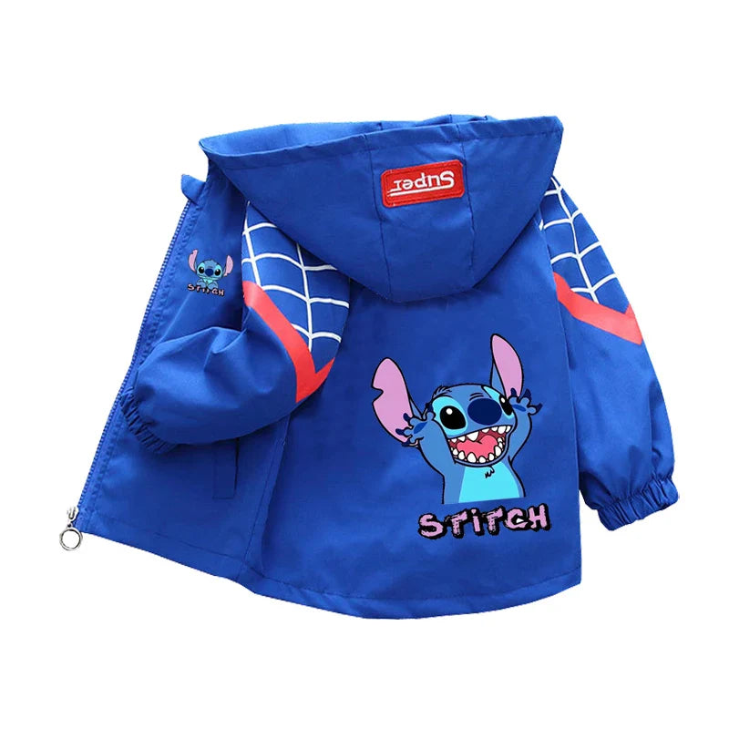 Jachetă de primăvară și toamnă pentru copii Stitch - mai multe variante