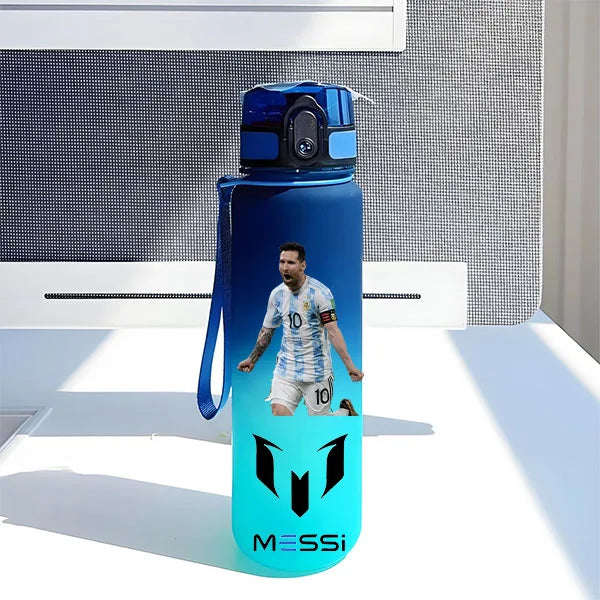 Design sticlă de apă - Lionel Messi