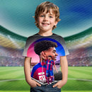 Tricou de vară pentru copii Lamine Yamal - mai multe variante