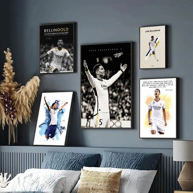 Design pictură de Jude Bellingham - mai multe variante