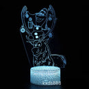 Lampă cu iluzii 3D Frozen - mai multe variante