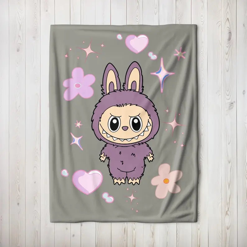 Design pătură Labubu - mai multe variante