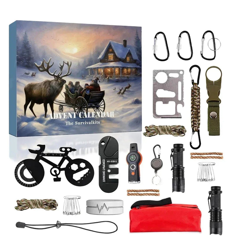 Calendar de Advent cu echipamente în aer liber
