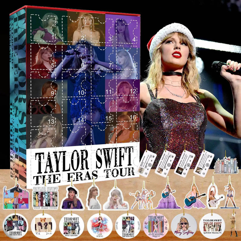 Calendar de advent cu design pentru fete Taylor Swift - mai multe variante