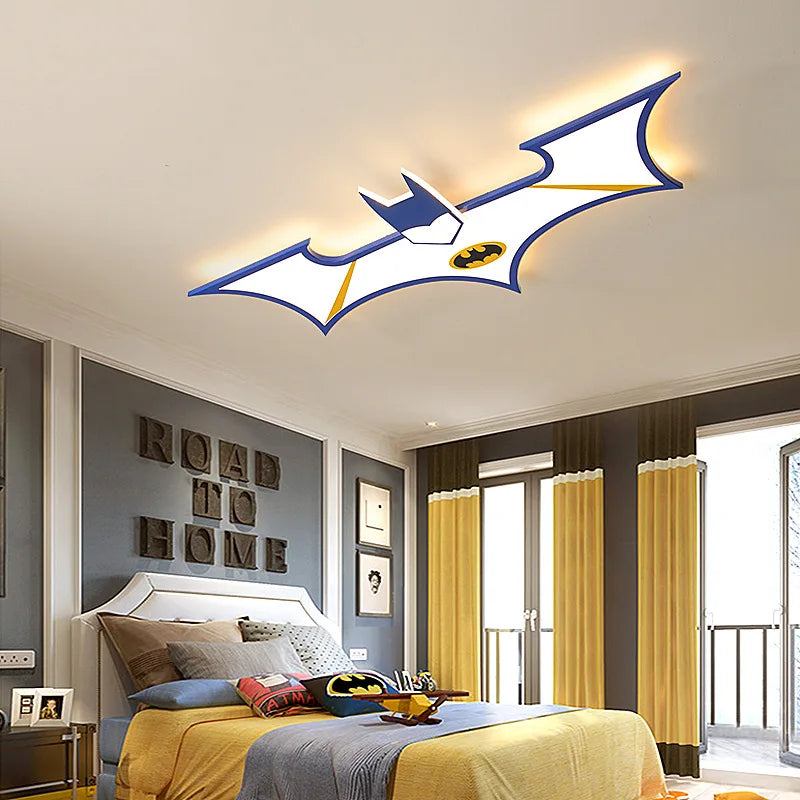 Design plafon lampă Batman - mai multe variante