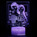 Lampă cu iluzii 3D Frozen - mai multe variante