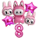 Baloane aniversare Labubu - mai multe variante