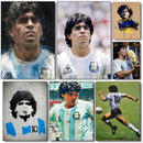 Imaginea de design a unui fotbalist - Diego Maradona