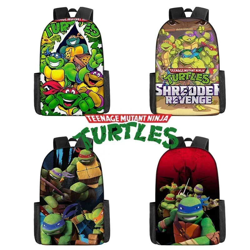 Țestoasele Ninja Designer copii școală rucsac școală - mai multe variante