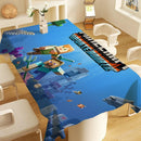 Față de masă pentru copii Minecraft - mai multe variante