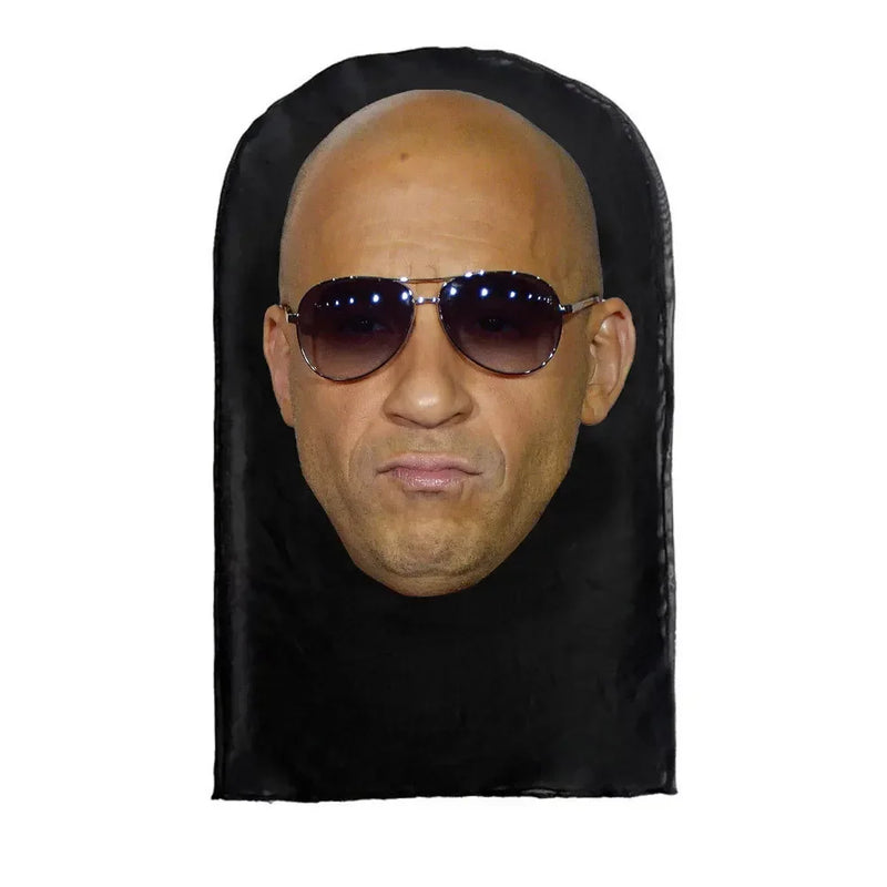 Mască elastică 3D cu motive de celebrități - mai multe variante