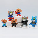 Design figurine Tom și Jerry 6 buc