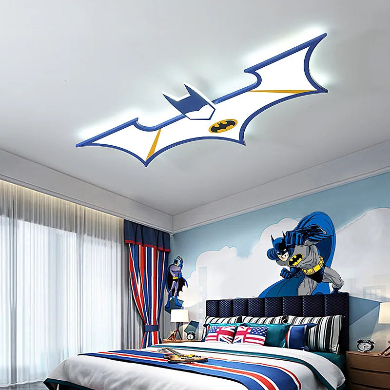 Design plafon lampă Batman - mai multe variante