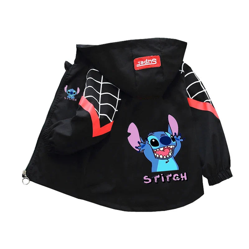 Jachetă de primăvară și toamnă pentru copii Stitch - mai multe variante