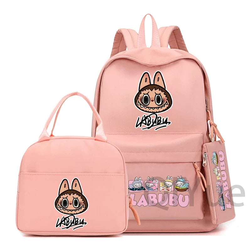 Design școală set Labubu - mai multe variante