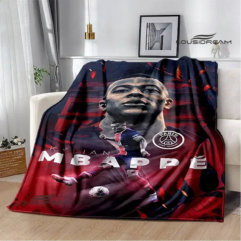 Design pătură Kylian Mbappé - mai multe variante