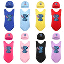 Fete costum de baie dintr-o singură piesă și capac Stitch - mai multe variante