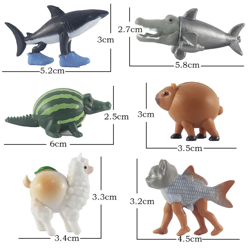 Figurine Brainrot italian - 24 buc