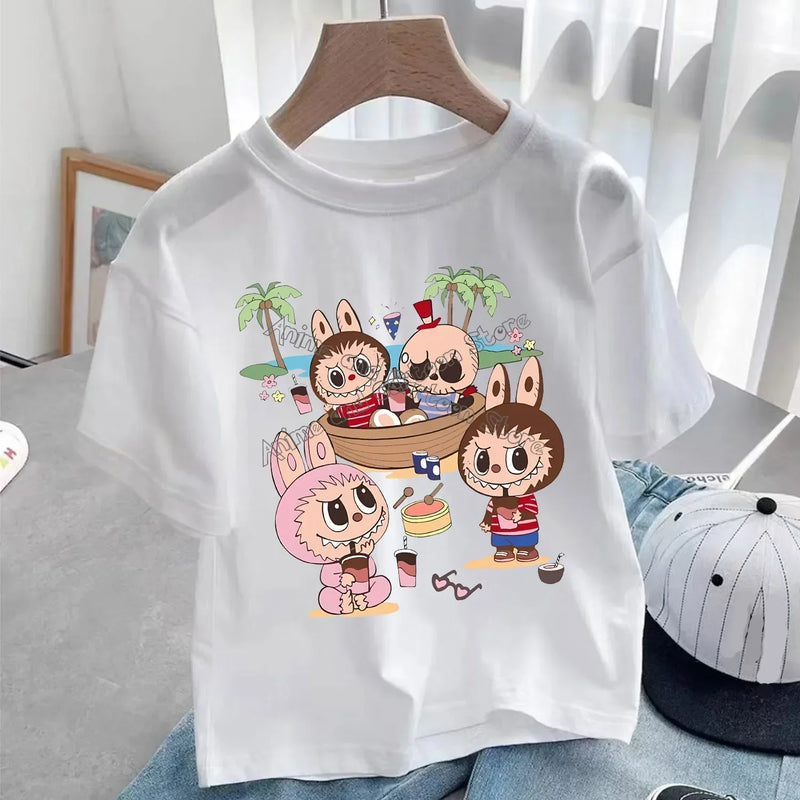 Fete T-shirt Labubu - mai multe variante