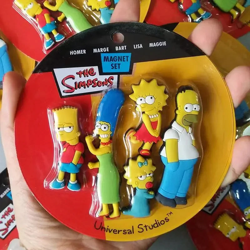 Magneți pentru frigider Simpsons - 5 buc