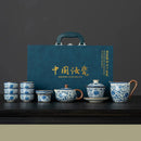 Set de ceai tradițional japonez din porțelan - Matcha