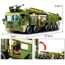 Mașină militară mare cu rachetă