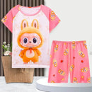 Pijamale de vară pentru fete Labubu - mai multe variante