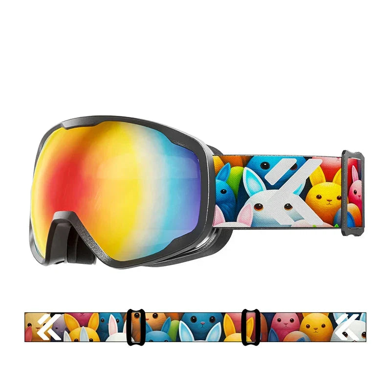 Ochelari de schi polarizați colorați pentru copii AlpineGlare™ UV400 - mai multe variante
