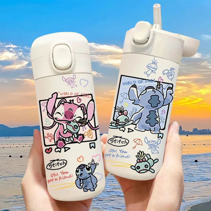 Sticlă de băut Stitch 450 ml - mai multe variante