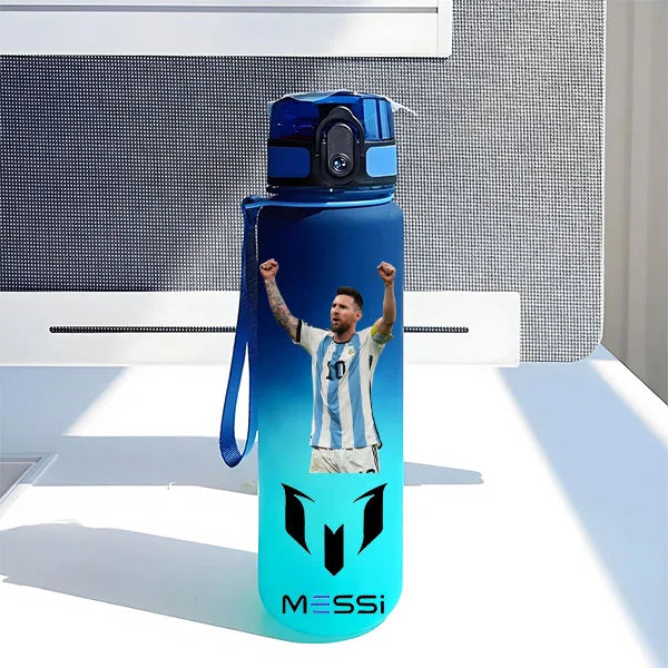 Design sticlă de apă - Lionel Messi