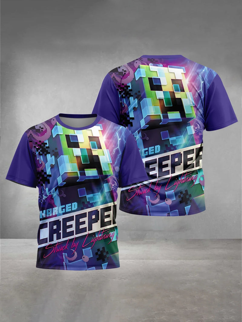 Tricoul elegant pentru copii Minecraft - mai multe variante