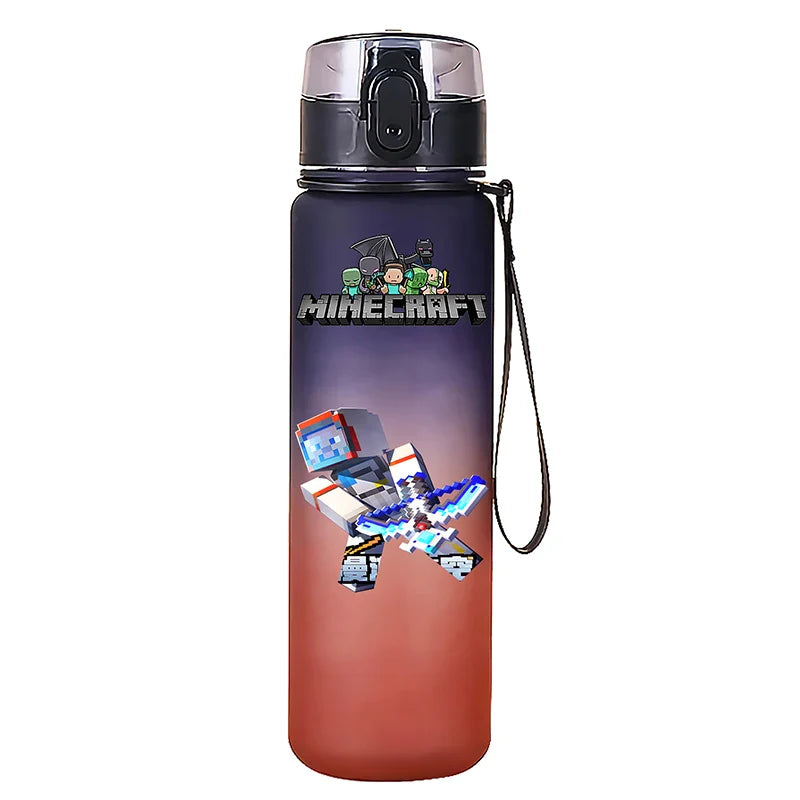 Sticlă de apă pentru bebeluși Minecraft - 650 ml