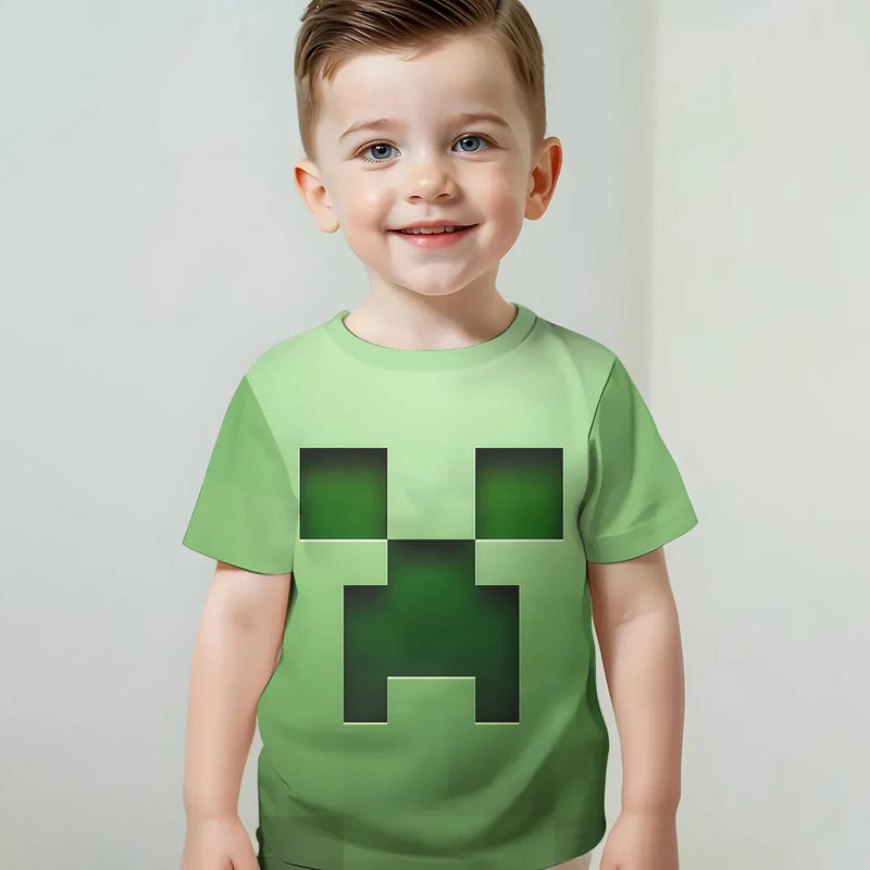 Tricoul elegant pentru copii Minecraft - mai multe variante