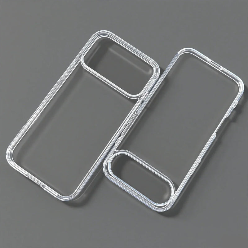 Husă subțire transparentă pentru iPhone Air, 17, 17 Pro, 17 Pro Max