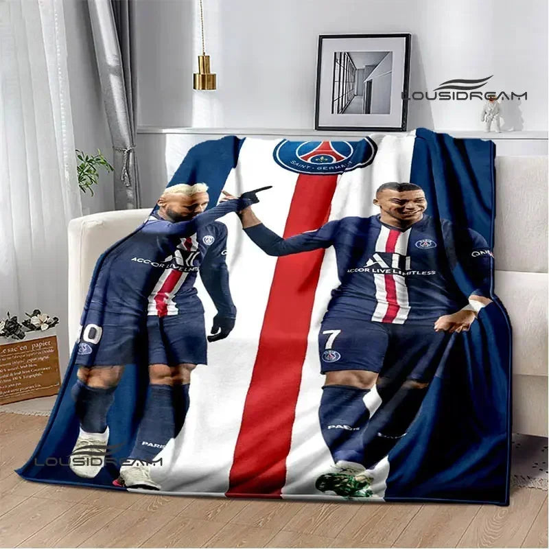 Design pătură Kylian Mbappé - mai multe variante
