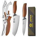 Cuțite de bucătărie și foarfece japoneze - mai multe variante
