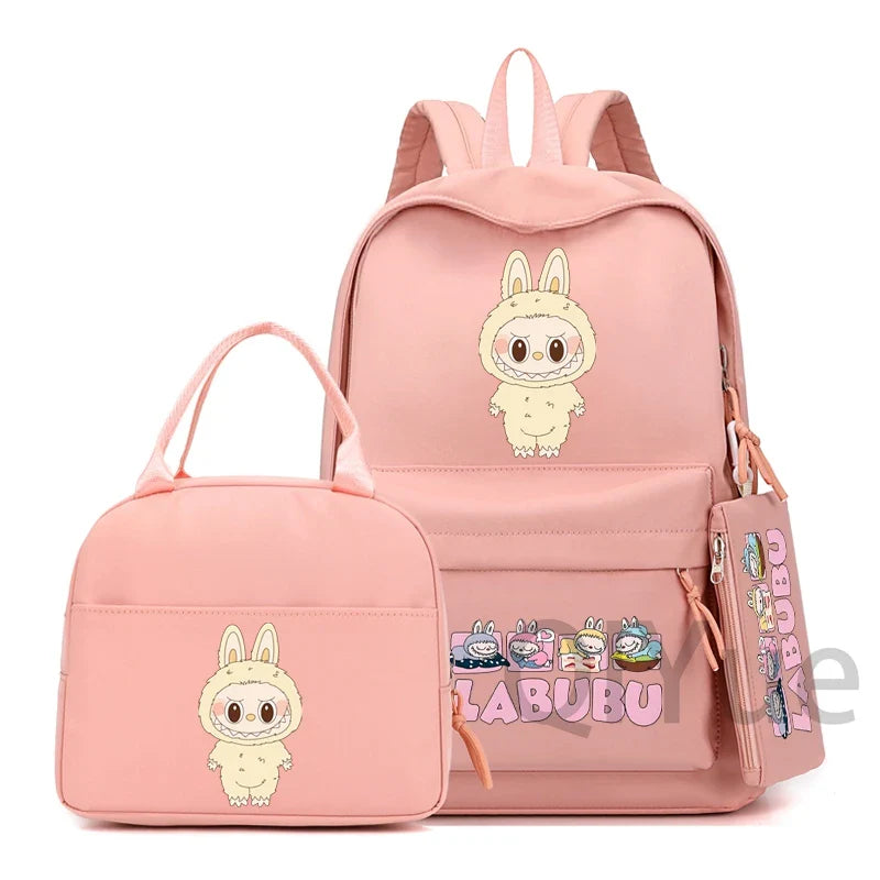 Design școală set Labubu - mai multe variante