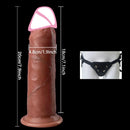 Dildo realist cu preput mobil - mai multe variante