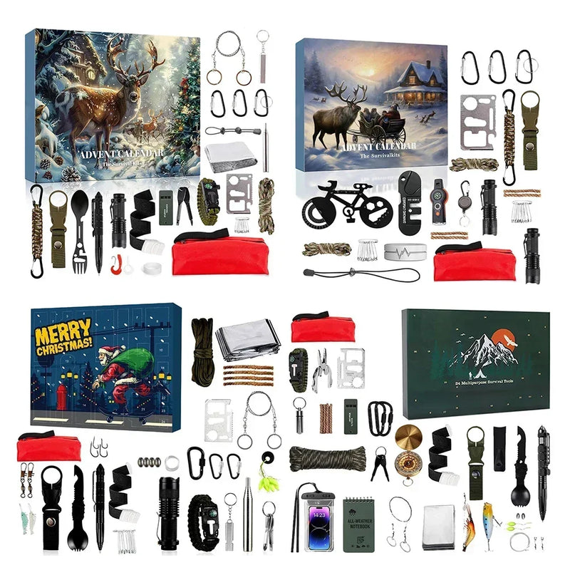 Calendar de Advent cu echipamente în aer liber