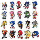 Decorațiuni pentru pantofi pentru copii Crocs Sonic - 20 buc