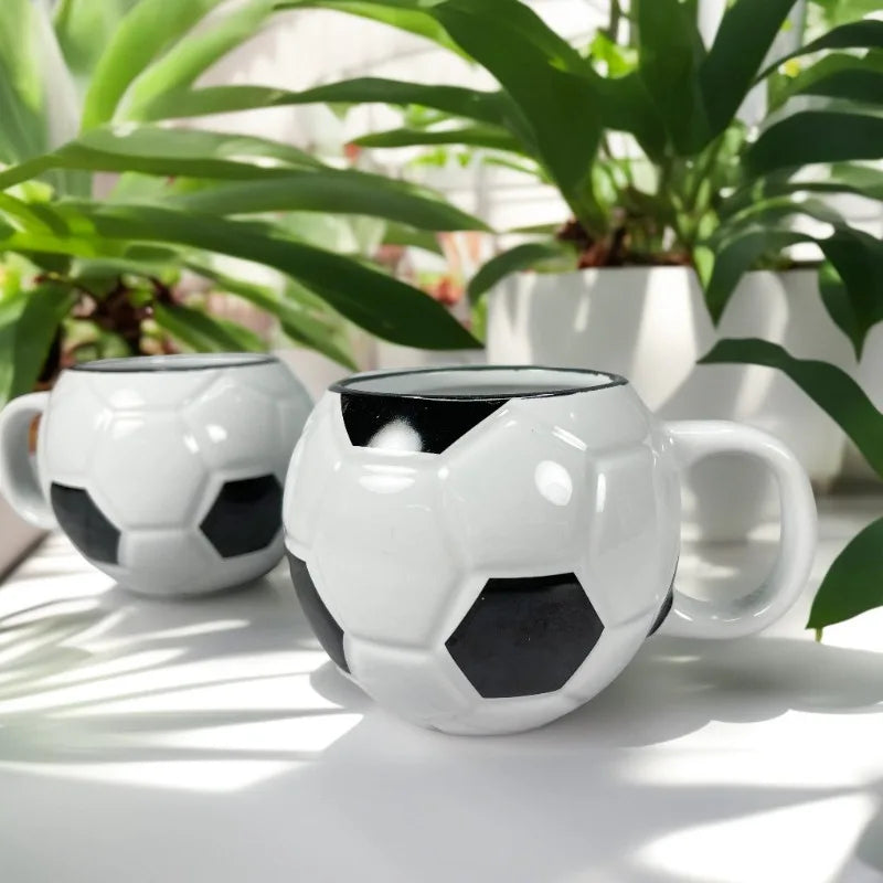 Cană 3D mare - fotbal