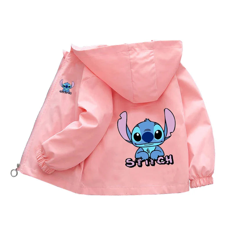 Jachetă de primăvară și toamnă pentru copii Stitch - mai multe variante